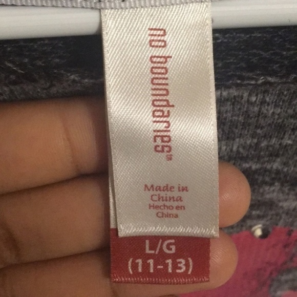 NO BOUNDARIES l Graphic Hoodie Love Skull D5 - Picture 4 of 4